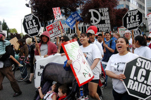 May Day protest May Day protest