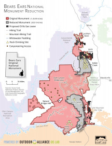 Bears' Ears reduction