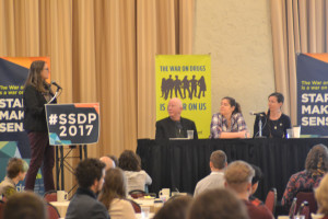 Panel at #SSDP2017 with (seated left to right) Krys Nyrop, Patricia Sully, and Haven Wheelock, moderated by Betty Aldworth (standing). Panel at #SSDP2017 with (seated left to right) Krys Nyrop, Patricia Sully, and Haven Wheelock, moderated by Betty Aldworth (standing).