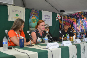 Seattle Hempfest 2017, Panel on Privilege and Inclusion in the Cannabis Industry, featuring Betty Aldworth, Rene Gagnon, Ophelia Chong, and Jerry Whiting. Seattle Hempfest 2017, Panel on Privilege and Inclusion in the Cannabis Industry, featuring Betty Aldworth, Rene Gagnon, Ophelia Chong, and Jerry Whiting.