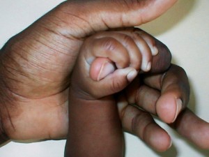 Photo of Baby Holding Father's Hand Got You Daddy