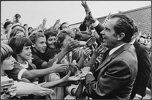 Richard Nixon and kids Richard Nixon and kids
