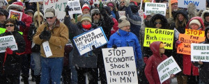Union Protest - Repubs are Puppets of the Corporate Elite Union Protest - Repubs are Puppets of the Corporate Elite