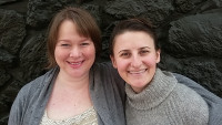 Angela and Charlotte
