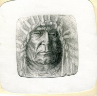 drawn from an edward curtis photo as a gift for my granddad drawn from an edward curtis photo as a gift for my granddad
