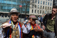 Coca ceremony at United Nations, April 2016 Coca ceremony at United Nations, April 2016
