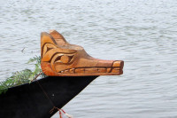 Protesting Kalama methanol refinery on the water