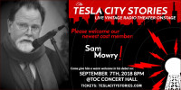 Tesla City Stories' cast member Sam Mowry Tesla City Stories' cast member Sam Mowry